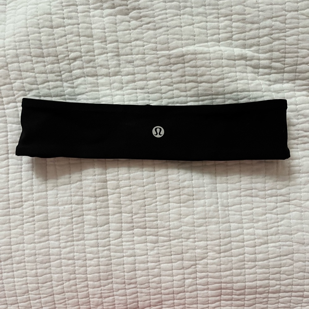 Lululemon Black Headband/Sweatband